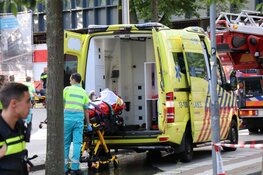 Twee gewonden bij brand in flat Van Hallstraat