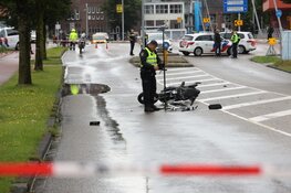 Ongeval tussen motor en fietser op Panamalaan in Amsterdam