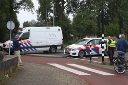 Fietser aangereden door auto in Amsterdam