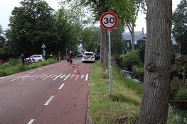 Auto in sloot Sloterweg gereden