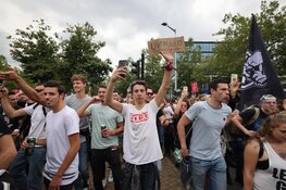 Grote opkomst demonstratie evenementenbranche