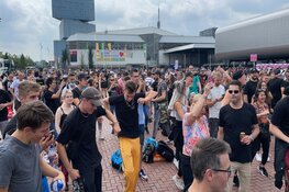 Grote opkomst demonstratie evenementenbranche