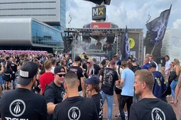 Grote opkomst demonstratie evenementenbranche