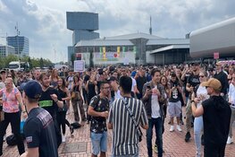 Grote opkomst demonstratie evenementenbranche