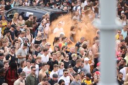 Grote opkomst demonstratie evenementenbranche