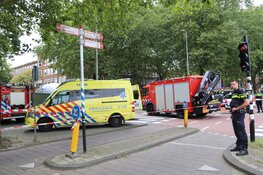 Ongeval op de Bos en Lommerweg in Amsterdam