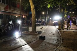 Auto gecrasht in Amsterdam-Slotermeer
