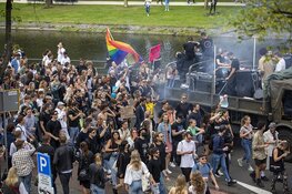 Massale drukte bij Unmute Us demonstratie