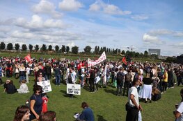 Duizenden demonstranten bij woonprotest