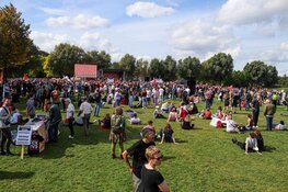 Duizenden demonstranten bij woonprotest