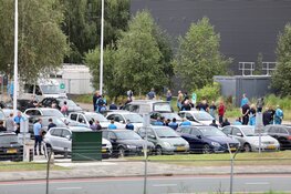 Brand bij KLM op Schiphol