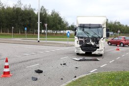 Ongeluk met vrachtwagen met radioactief afval op Schiphol