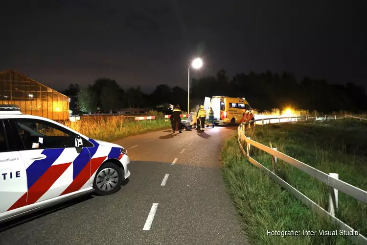 Fietsster gewond na aanrijding met scooter