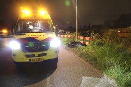 Fietsster gewond na aanrijding met scooter