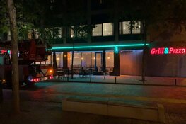 Brand in pizzeria, hotel ontruimd in Sloterdijk