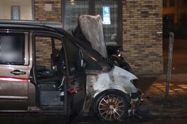 Bestelbus uitgebrand op de Leeuwendalersweg