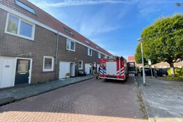 Keukenbrand op de Pestalozzihof in Amsterdam