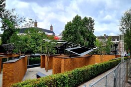 Holocaust Namenmonument aan het Weesperplantsoen onthuld