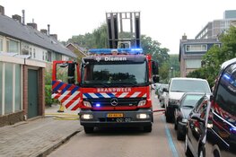 Brand in garagebox Diemen