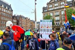 Duizenden mensen bij coronaprotest op de Dam