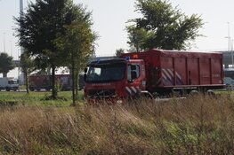 Caravans in brand in de Westpoort