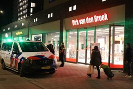 Overval op supermarkt Amsterdam, dader is voorvluchtig met buit
