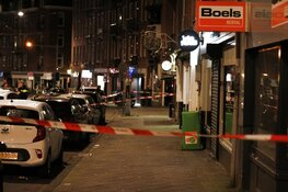 Schietincident voor café in Amsterdam