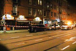 Schietincident voor café in Amsterdam