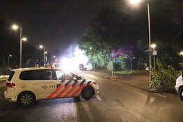 Bestelbus uitgebrand op de Bok de Korverweg