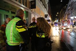 Grote brand in keuken hamburgerrestaurant Amstelstraat