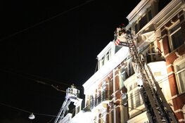 Grote brand in keuken hamburgerrestaurant Amstelstraat