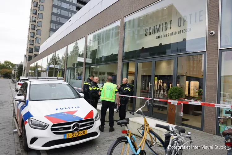 Overval Schmidt Optiek Gelderlandplein in Amsterdam