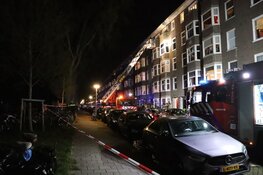 Gewonde bij brand in woning Postjeskade