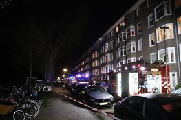 Gewonde bij brand in woning Postjeskade