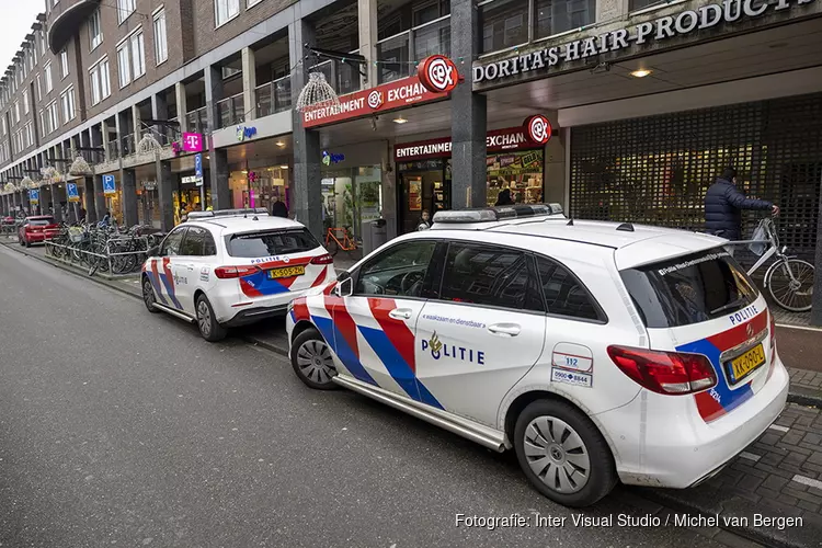 Wederom overval op telecomwinkel in Amsterdam
