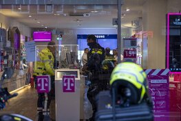 Drie verdachten aangehouden na overval telefoonwinkel