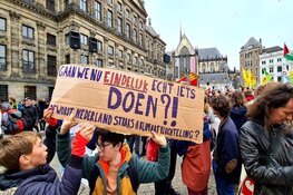 Tienduizenden mensen bij Klimaatmars Amsterdam