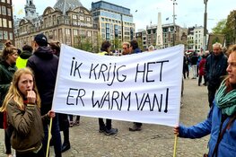 Tienduizenden mensen bij Klimaatmars Amsterdam