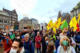 Tienduizenden mensen bij Klimaatmars Amsterdam