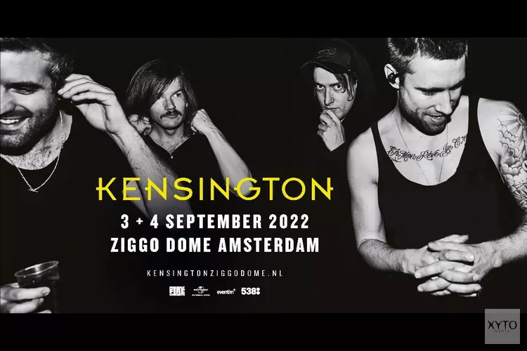 Kensington nog één keer samen in de Ziggo Dome op 3 en 4 september 2022