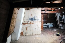 Spitfire-wandtekening uit de oorlog ontdekt