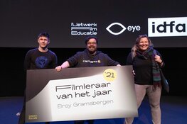 Elroy Gramsbergen is Filmleraar van het Jaar 2021