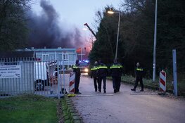 Uitslaande brand in jachthaven Nieuw-West