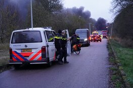 Uitslaande brand in jachthaven Nieuw-West