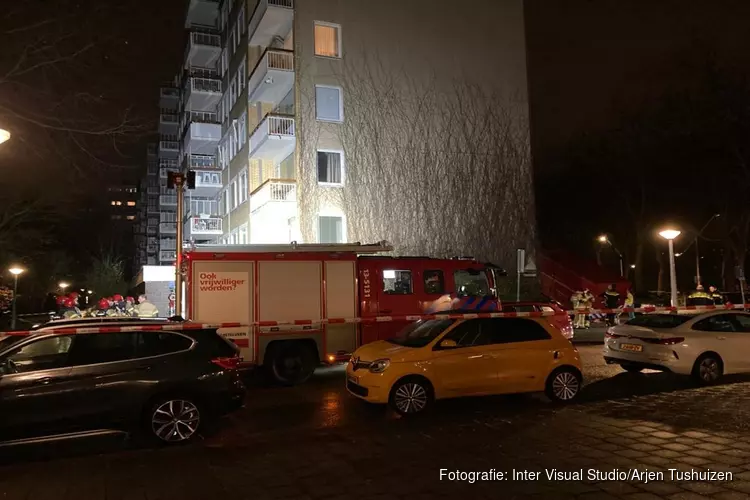 Brand in transformatorhuis Van Nijenrodeweg