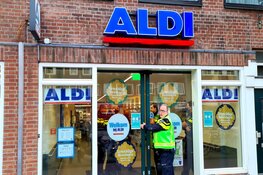 Verdachte poging overval supermarkt snel aangehouden