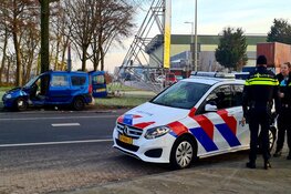 Ongeval met taxi op de Hemweg in Amsterdam