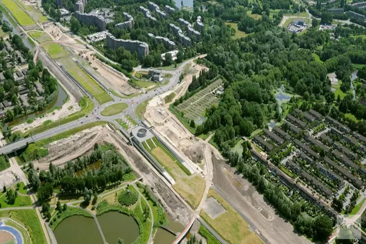Aanleg nieuw park Zuidoost in volle gang