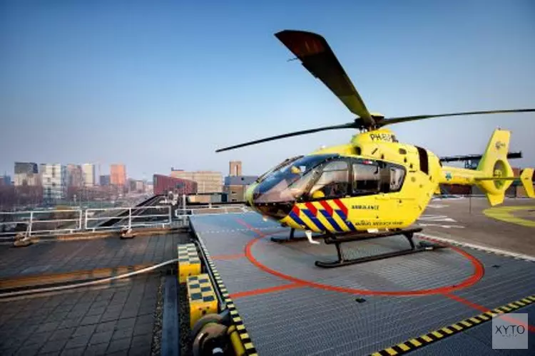 Standplaats traumaheli verhuist naar Amsterdam Heliport