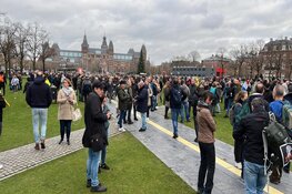 Museumplein veiligheidsriciogebied, inmiddels noodbevel van kracht
